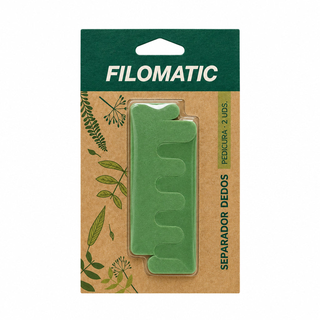 Filomatic Separador de Dedos Pedicura 2 Unidades