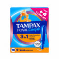 Tampax Pearl Compak Tampones Super Plus 3 en 1 20 Unidades